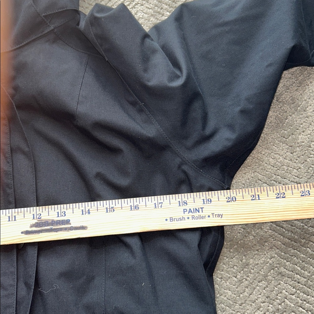 Patagonia Women's Vosque 3-in-1 Parka Black Trench Coat Size M - Picture 14 of 15